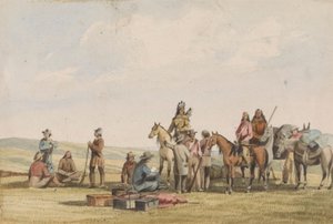 Lieut. Crovers Despatch - Guvernör Stevens återkomst till Fort Benton av John Mix Stanley