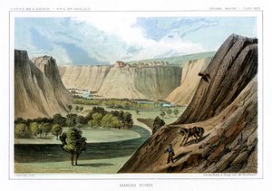 Marias River, Montana, USA, 1856.