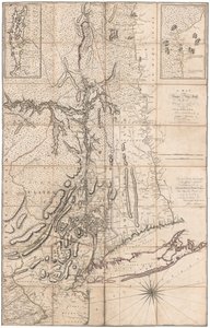 En karta över New York av Montresor