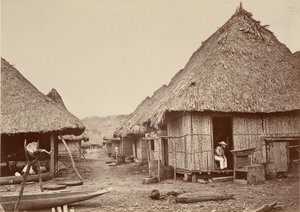 Tropiskt landskap, Street, Chipigana, 1871.