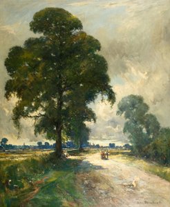 The Road to St Ives (olja på duk)