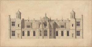 Corsham Court, Wiltshire: Höjd av nordfronten