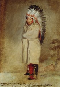 Knivchef för Pawnee Loups, 1821
