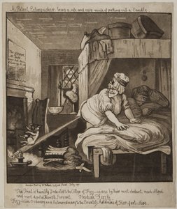 En patentsläckare, som är ett säkert och enkelt läge Att släcka ett ljus, 1801 (akvatint) av John Nixon