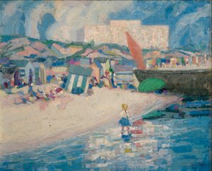 Lågt tidvatten (recto av 1929.6.79B) av John Noble