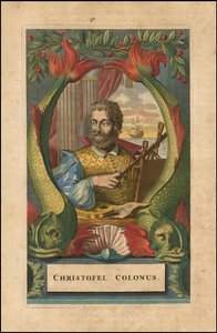 1671 års porträtt av Christofer Columbus av John Ogilby av John Ogilby