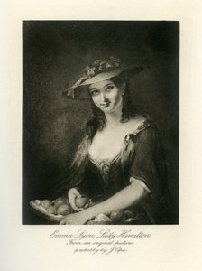 Emma Lady Hamilton av John Opie
