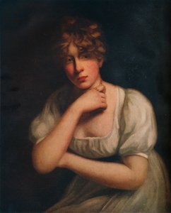 Miss Holcroft, c1700-talet, 1916 av John Opie