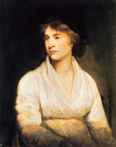 Porträtt av Mary Wollstonecraft, ca 1797 (olja på duk)