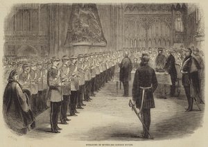 Swearing In of the 3rd London Rifles 