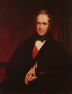Porträtt av Henry John Temple, 1844-45