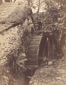 The New Mill, nära Lynton, North Devon, 1856. av John Percy