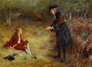 John Pettie - En predikan vid vägkanten av John Pettie