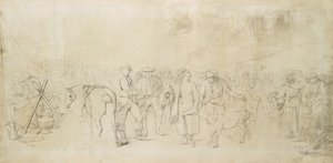 A Scotch Fair, ca 1847 (penna) av John Phillip