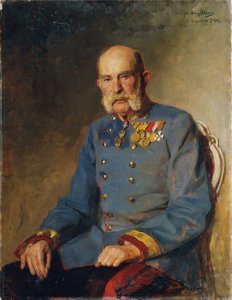 Kejsar Franz Joseph I i tjänsteuniform av en österrikisk fältmarskalk
