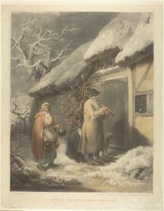 Stuga Familj av John Raphael Smith