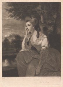 Ärade fru Stanhope av John Raphael Smith