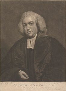 Joseph Warton, Master of Winchester College av John Raphael Smith