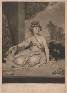Lady Catherine Powlet av John Raphael Smith