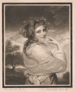 Lady Hamilton som backantinna av John Raphael Smith