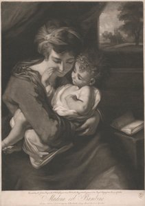 Madonna med barn av John Raphael Smith