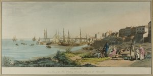 Margate, inre utsikt över piren, badrum, och taget från Shipwrights