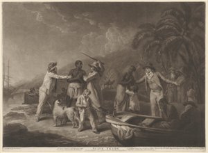 Slavhandel, 1791. av John Raphael Smith
