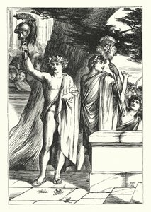 Tvillingarna (gravyr) av John Reinhard Weguelin