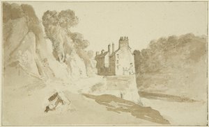 Hotwell House (penna och akvarell på papper)