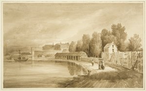 Ropewalk och baksidan av New Gaol av John Reverend Eden