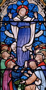 The Ascension, 1860 (målat glas)