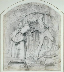 The Crossing, ca 1860 (penna ombord) av John Richard Clayton