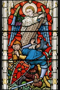 The Resurrection, 1862 (målat glas)