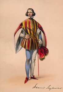 Francis Seymour i kostym för Queen Victorias Bal Costumé, 12 maj 1842, 1843.