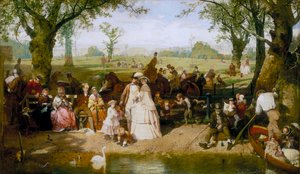 "En sommardag i Hyde Park", 1858