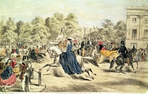 Rider i Rotten Row, Hyde Park
