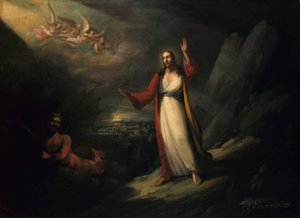 Kristus frestad av djävulen