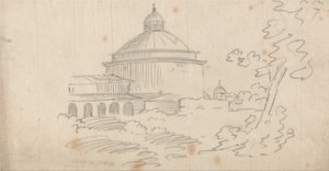 Ariccia av John Robert Cozens