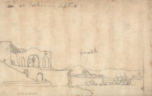 Vid Portici av John Robert Cozens