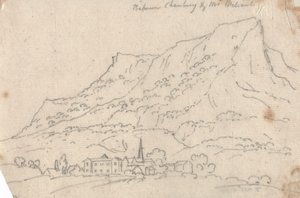 Mellan Chamberg och Mt Meliant av John Robert Cozens