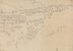 Mellan Innsbruck och Schönberg av John Robert Cozens