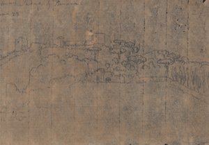 Mellan Padua och Ferrara, den 23 juni av John Robert Cozens