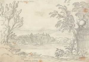 Castelgandolfo av John Robert Cozens