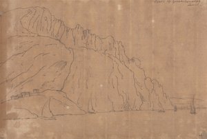 Genuas kust av John Robert Cozens