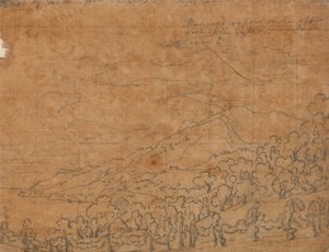 Vietris kust från Salerno, 22 september av John Robert Cozens