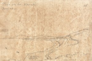 Fano vid Adriatiska havet av John Robert Cozens