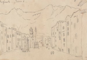 Innsbruck, 6 juni av John Robert Cozens