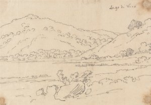 Vico sjö av John Robert Cozens
