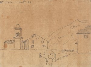 Mont Cenis, 20 oktober av John Robert Cozens