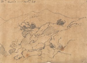 Mont Cenis, den 20 oktober av John Robert Cozens